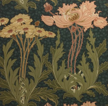 Manufacture Société française des papiers peints, Balagny-sur-Thérain, France, 1898 Musée du Papier peint, Rixheim, France, inv.999PC67